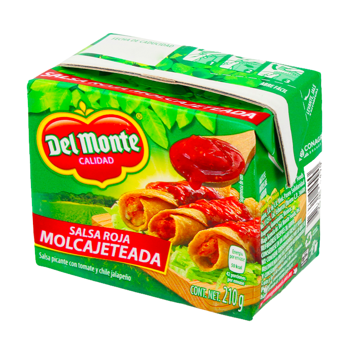 SALSA MEXICANA ROJA DEL MONTE TETRA 210  GR.