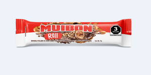 CHOCOLATE MUIBON CON AVELLANA PZA 21  GR.