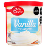 BETUN DE VAINILLA BETTY CROCKER BOTE 453  GR.