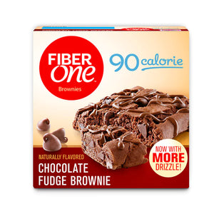 BROWNIE CHOCOLATE FIBER ONE CAJA 151  GR.