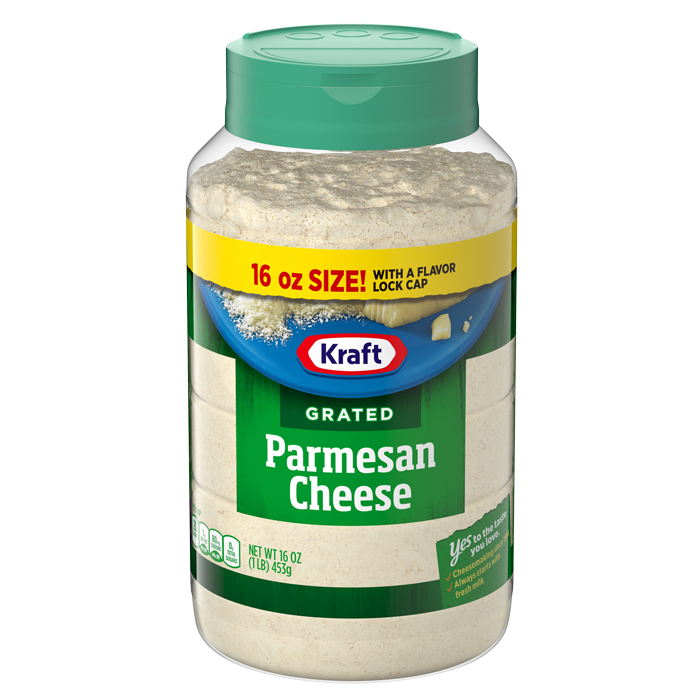 QUESO PARMESANO RALLADO KRAFT BOTE 453  GR.