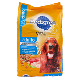 ALIMENTO PARA PERRO PEDIGREE ADULTO NUTRICIÓN COMPLETA 21% PROTEÍNA  BOLSA 2  KG.