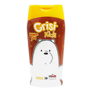 SHAMPOO GRISI KIDS 3 EN 1 WE BARE BEARS 300  ML.