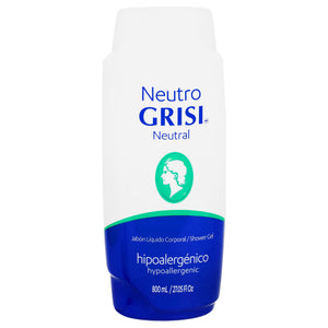 SHOWER GEL NEUTRO GRISI 800  ML.