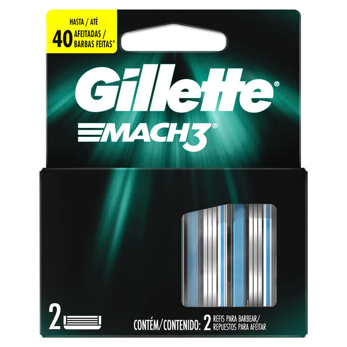 CARTUCHO GILLETTE MACH 3 2  PZA.