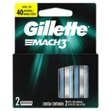 CARTUCHO GILLETTE MACH 3 2  PZA.