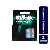 CARTUCHO GILLETTE MACH 3 2  PZA.