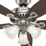 VENTILADOR 50 PLG 5 ASPAS C/CADENA COLOR BRONCE C/LUZ 1  PZA.