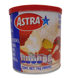 LECHE CONDENSADA ASTRA LATA 1  KG.