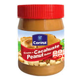 CREMA DE CACAHUATE CREMOSA CORINA FRASCO 340  GR.