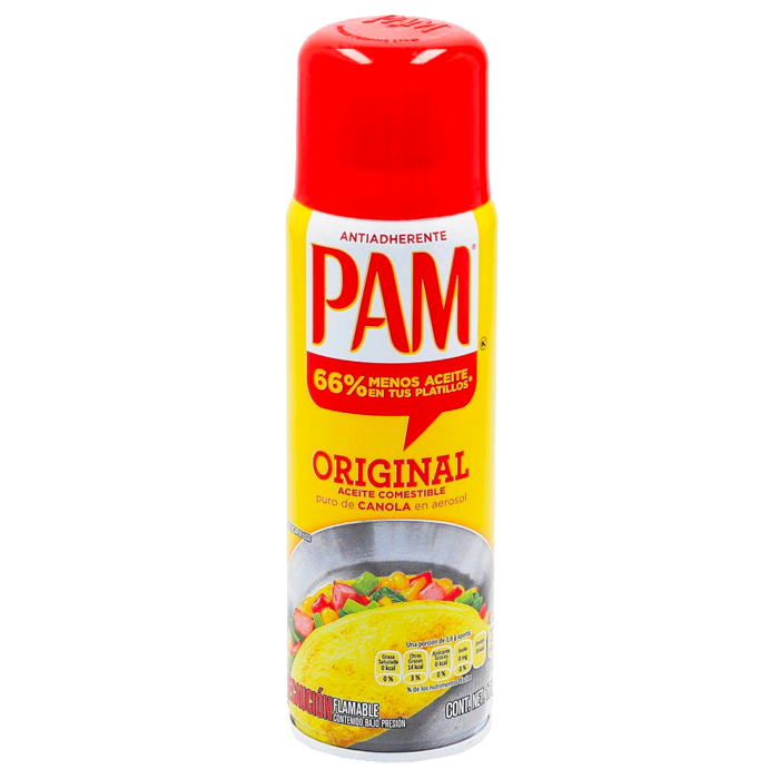 ACEITE PARA GUISAR EN AEROSOL PAM ORIGINAL 170  GR.