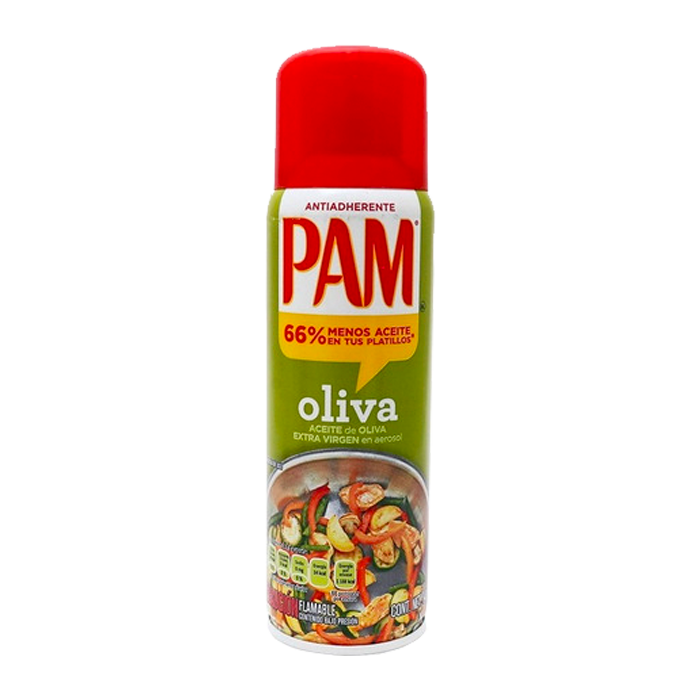 ACEITE PARA GUISAR EN AEROSOL DE OLIVO PAM BOTELLA 141  GR.