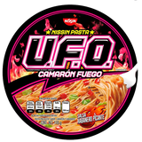 PASTA NISSIN U.F.O. CAMARÓN FUEGO 105  GR.