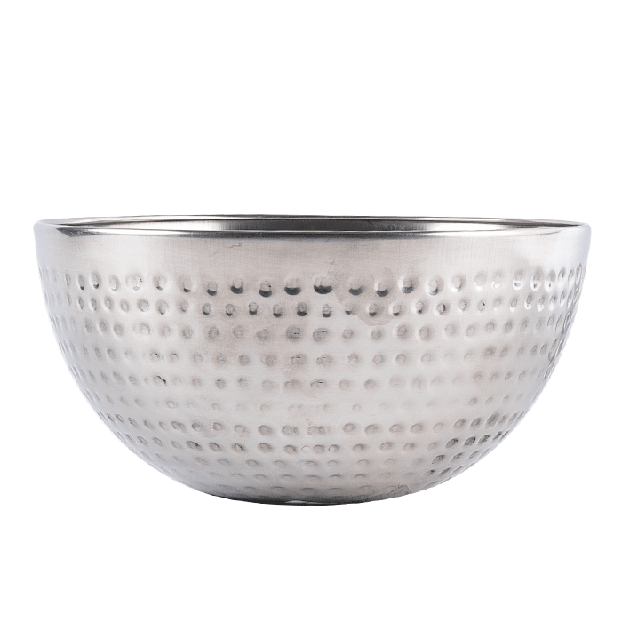 BOWL MARTILLADO ACERO INOX 7.48 1  PZA.