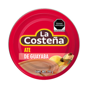 ATE DE GUAYABA LA COSTEÑA LATA 700  GR.