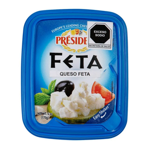 PRÉSIDENT QUESO FETA NATURAL DESMORONADO 170 g 170  GR.