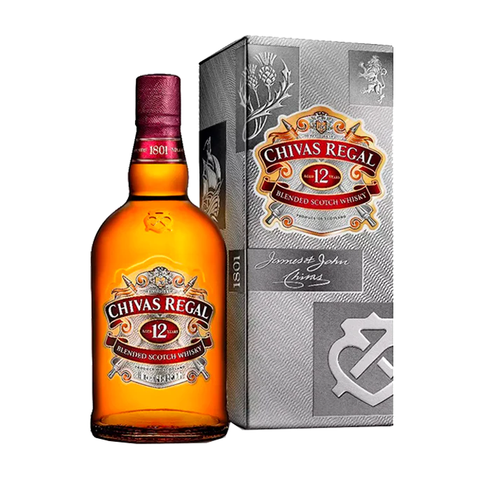 WHISKY CHIVAS REGAL 750  ML.