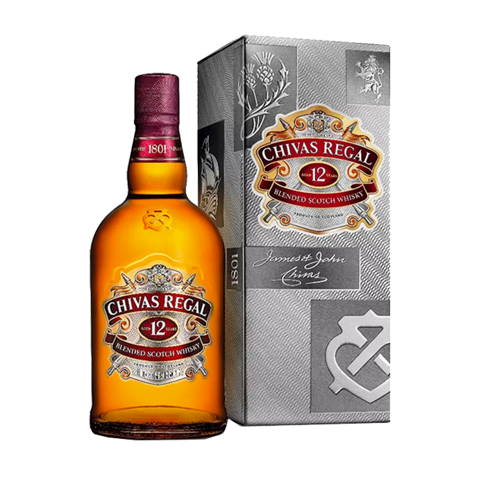 WHISKY CHIVAS REGAL 750  ML.