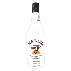 RON MALIBU BLANCO CON COCO 750  ML.