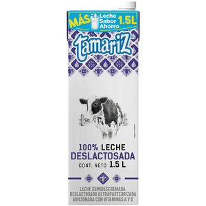 LECHE DESLACTOSADA UHT TAMARIZ 1.500  LT.