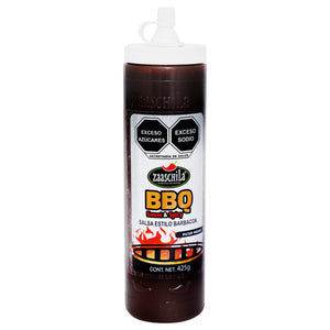 SALSA ZAASCHILA BBQ SWEET & SPICY BOTE 425  GR.