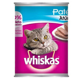 ALIMENTO PARA GATO WHISKAS POLLO Y ATUN LATA 350  GR.