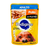 ALIMENTO PARA PERRO PEDIGREE POUCH POLLO  POUCH 100  GR.