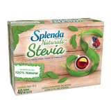 SPLENDA NATURALS 40 SOBRES 40  GR.