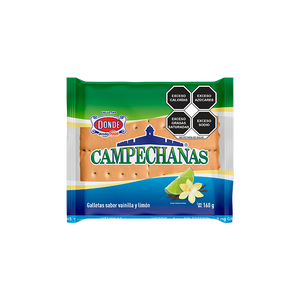 GALLETAS CAMPECHANAS DONDE  PAQUETE 160  GR.