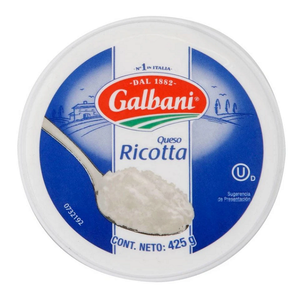 QUESO GALBANI RICOTTA 425 GRAM GRM 425 GR