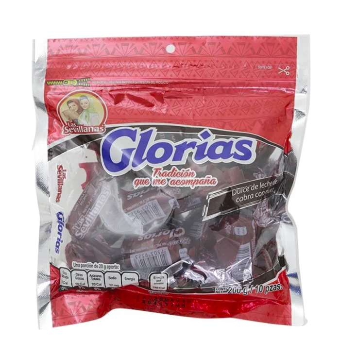 GLORIAS LAS SEVILLANAS BOLSA 200  GR.