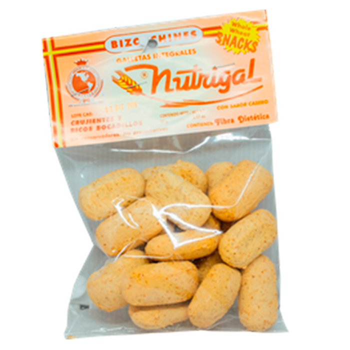 BIZCOCHINES INTEGRALES NUTRIGAL BOLSA 90  GR.