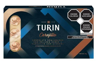 CHOCOLATE TURIN CARAJILLLO 150 GRS 150  GR.