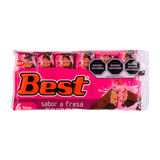 GALLETA BEST SABOR FRESA PAQUETE 6 PIEZAS 132  GR.