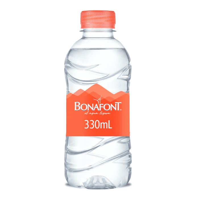 AGUA PURIFICADA BONAFONT 330  ML.