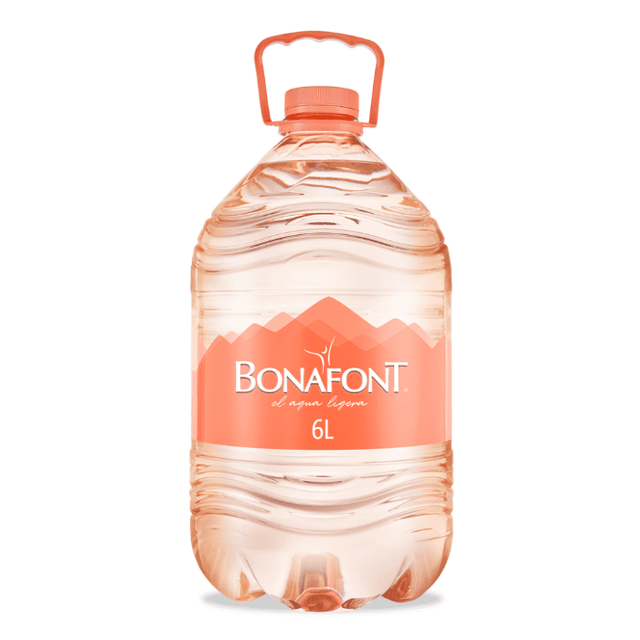 AGUA BONAFONT 6  LT.