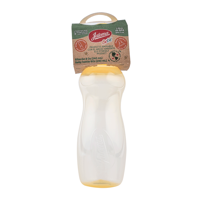 BIBERON BIODEGRADABLE JALOMA SILUETTE 8OZ 1  PZA.