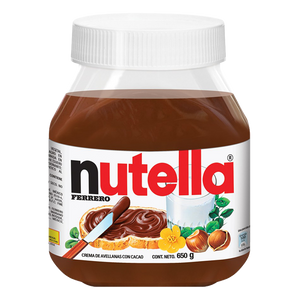 CREMA DE AVELLANAS NUTELLA 650  GR.