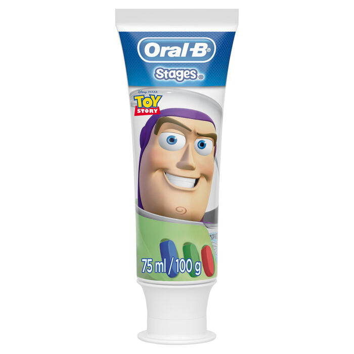 CREMA DENTAL ORAL B STAGES CARS/ PRINCESS/ MICKEY 75  ML.