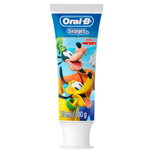 CREMA DENTAL ORAL B STAGES CARS/ PRINCESS/ MICKEY 75  ML.