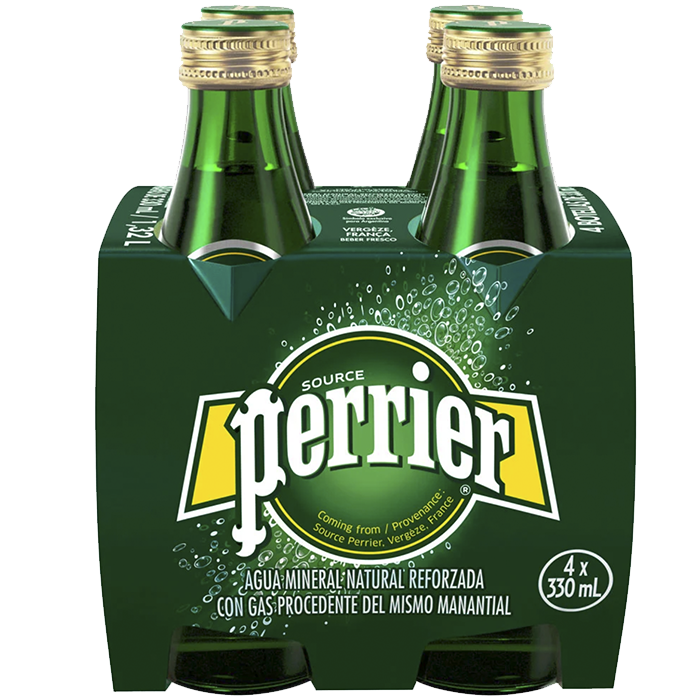 AGUA PERRIER 4PACK 1  PAQ.