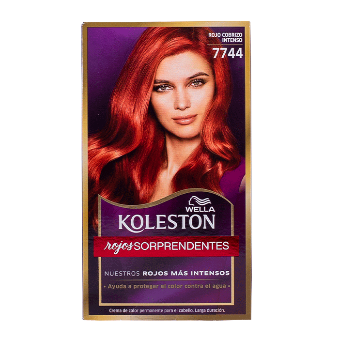 TINTE KOLESTON 7744 ROJO COBRIZO INTENSO 1  PZA.