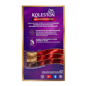 TINTE KOLESTON 7744 ROJO COBRIZO INTENSO 1  PZA.