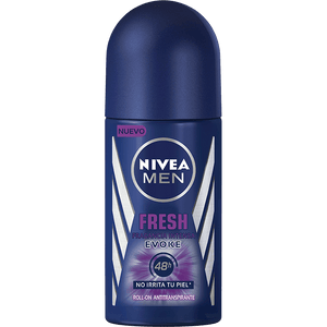 DESODORANTE ROLL ON NIVEA MEN FRESH EVOKE 50  ML.