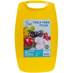 TABLA PARA PICAR NOVELTY GRANDE AMARILLO 24 X 40 CMS 24  CM.