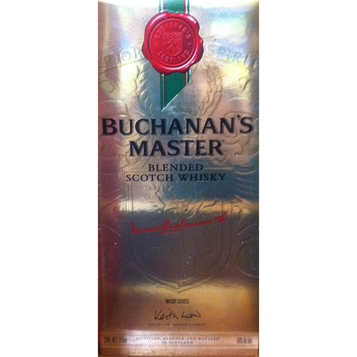 WHISKY ESCOCES BUCHANANS MASTER 750  ML.