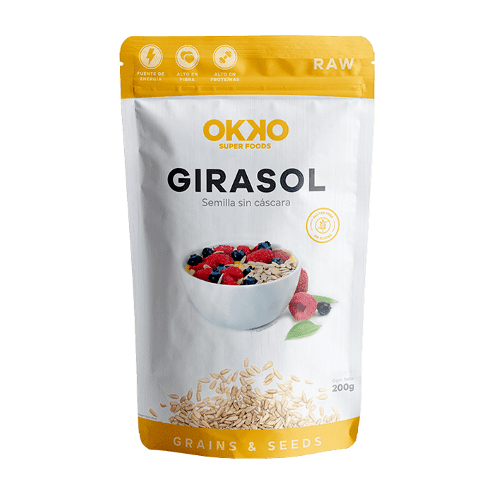 SEMILLA DE GIRASOL OKKO BOLSA 200  GR.