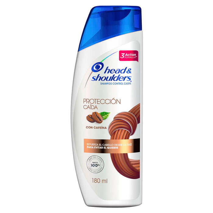 SHAMPOO HEAD & SHOULDERS PRORECCION CAIDA 180  ML.