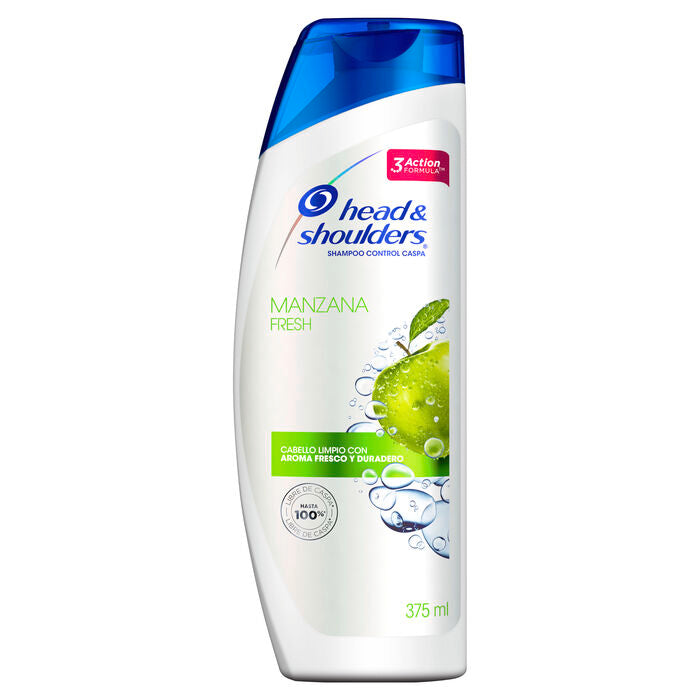 SHAMPOO HEAD & SHOULDERS MANZANA FRESH 375  ML.