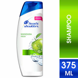 SHAMPOO HEAD & SHOULDERS MANZANA FRESH 375  ML.